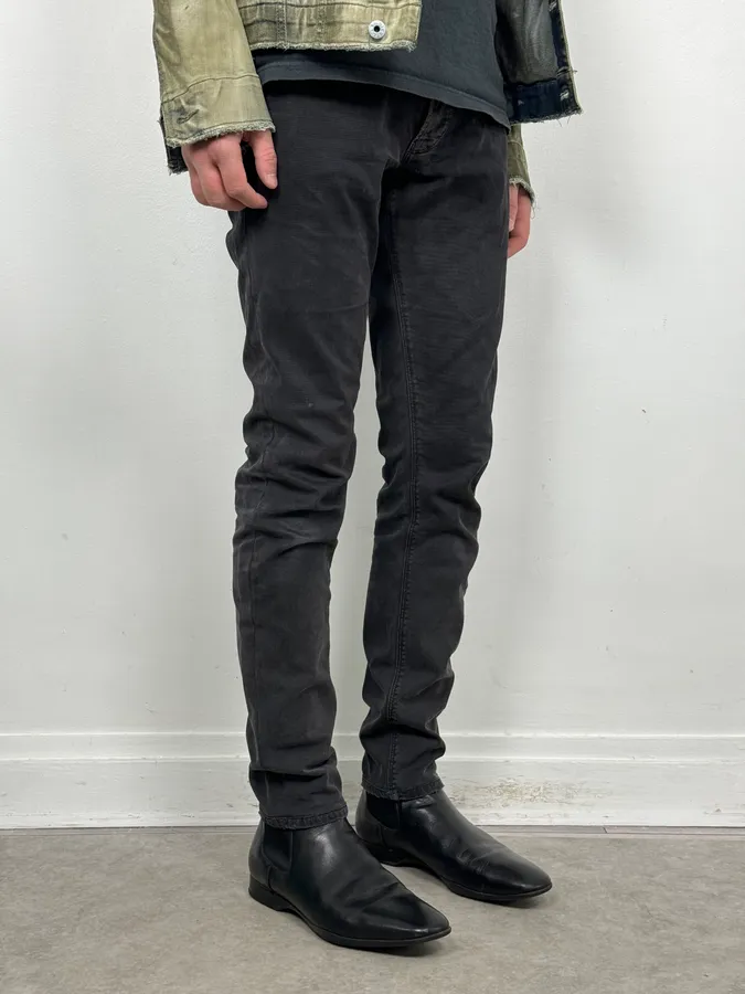 SS2011 Prada Black Slim Denim Jeans - Image 3