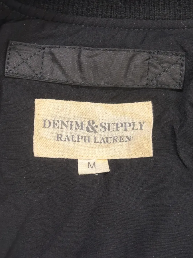 SS2011 Ralph Lauren Black Nylon Windbreaker Jacket - Image 9