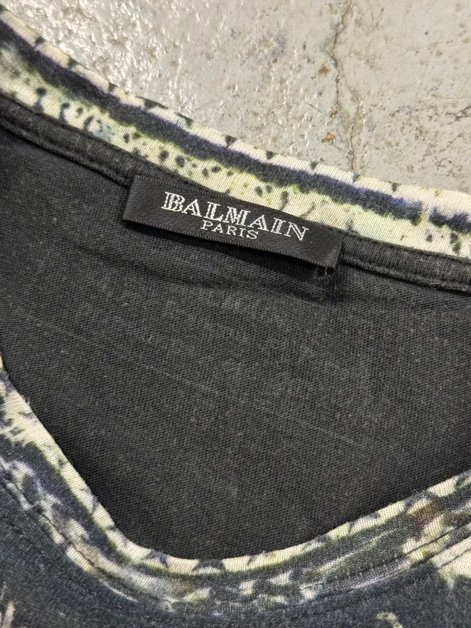 SS2012 Balmain Eagle Aura Contemporary Art Tank Top - Image 6