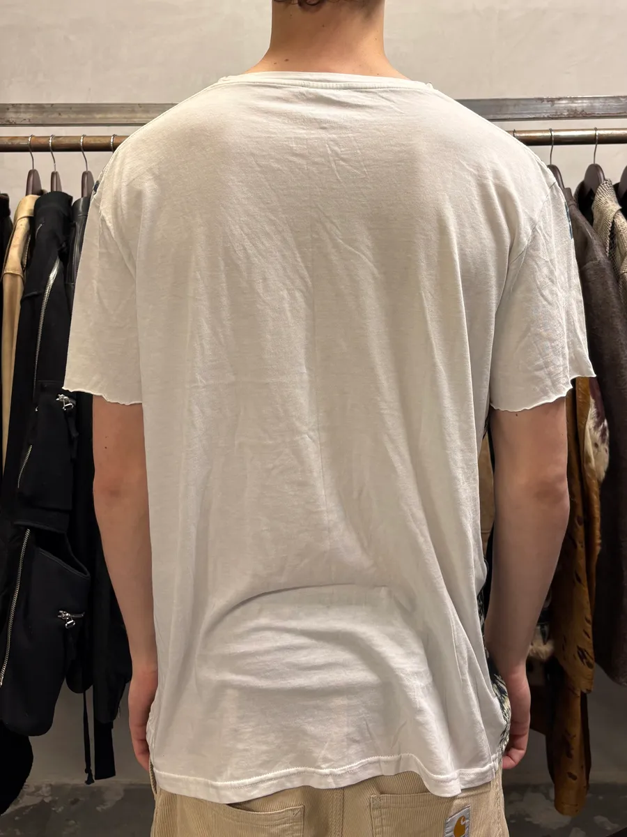 SS2012 Balmain Eagle Contemporary White Tee-Shirt - Image 3