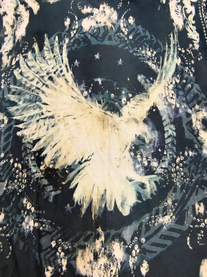 SS2012 Balmain Eagle Contemporary White Tee-Shirt - Image 7