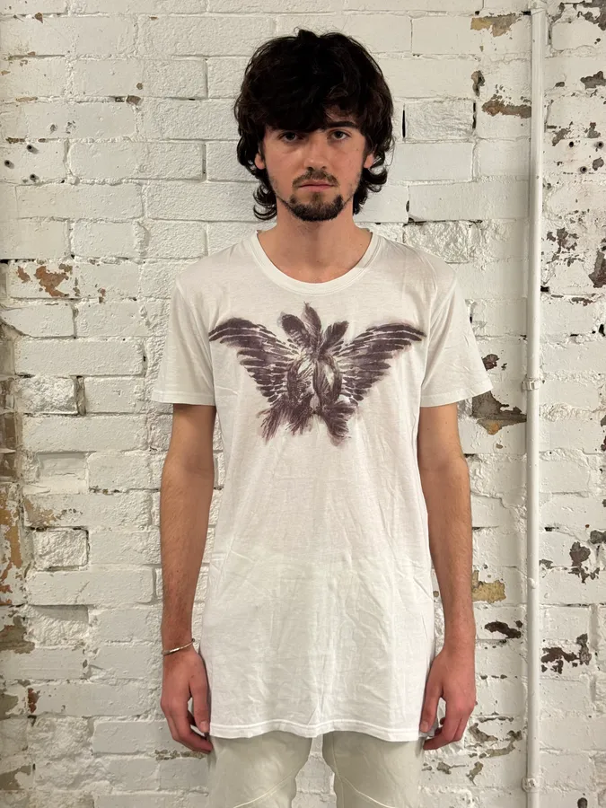 SS2012 Balmain White Bird T-Shirt - Image 2