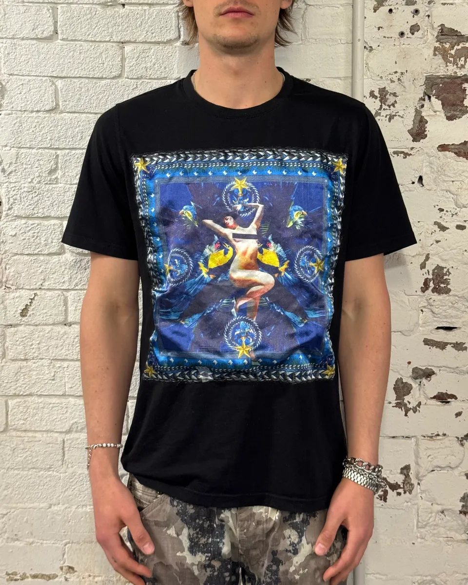 SS2012 Givenchy Black Zodiac Graphic T-Shirt by Riccardo Tisci - Image 2
