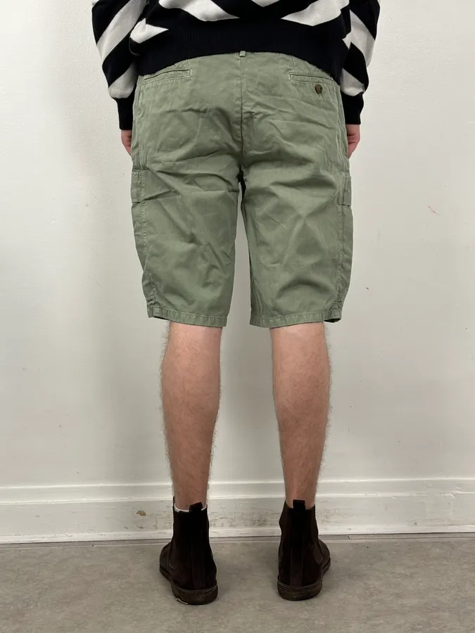 SS2012 Maison Margiela Green Minimalist Shorts - Image 2