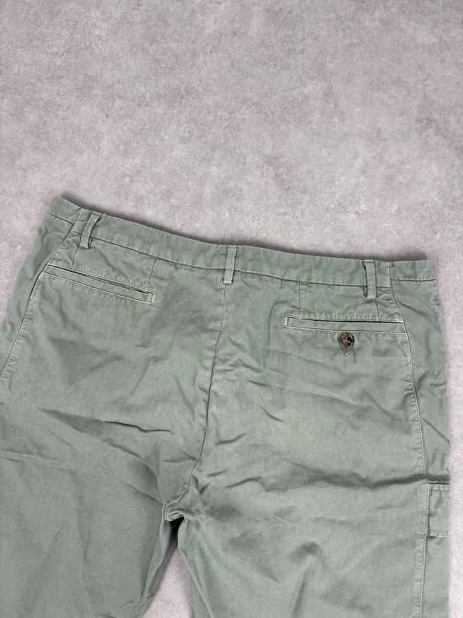 SS2012 Maison Margiela Green Minimalist Shorts - Image 7