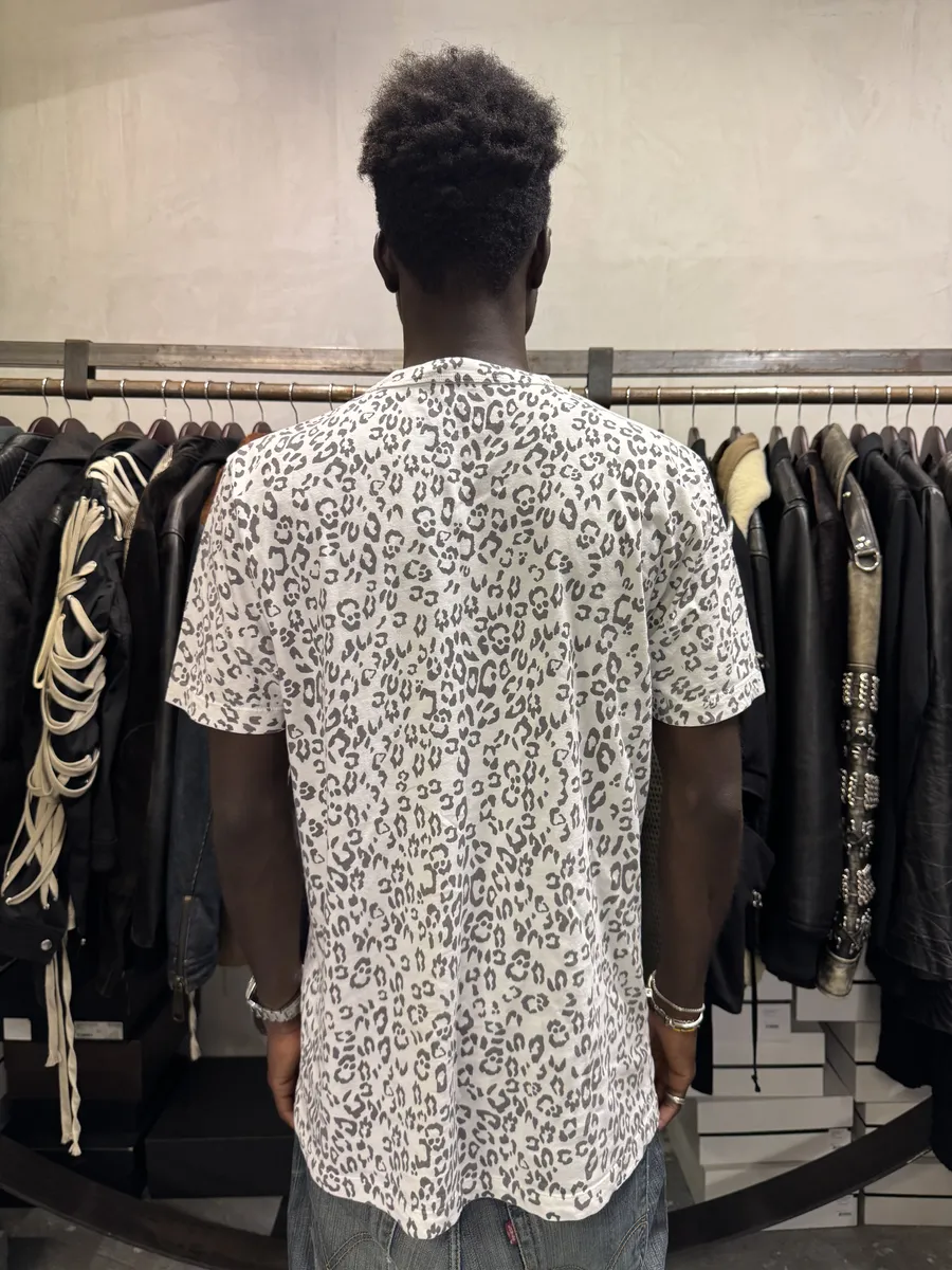SS2012 Pierre Balmain Panther White & Black T-Shirt - Image 2