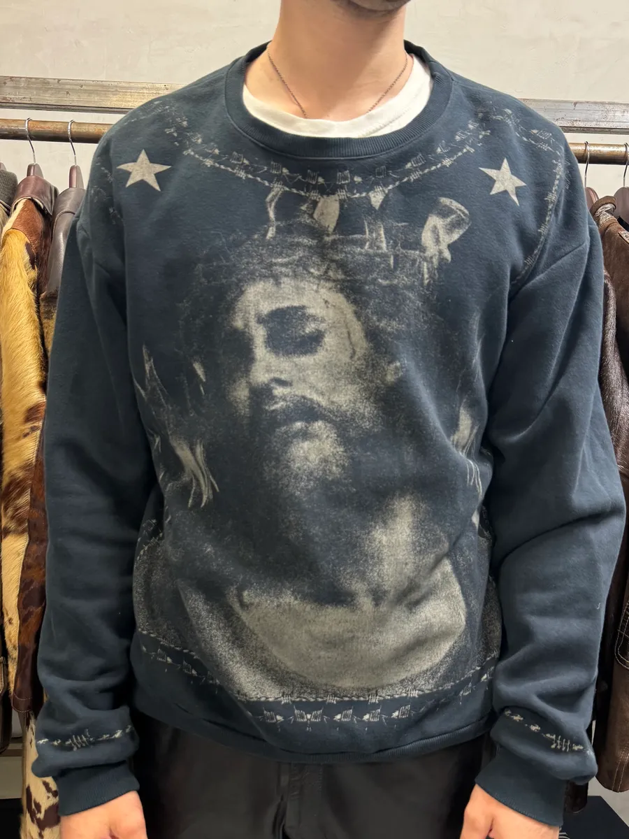 SS2013 Givenchy Jesus Black Sweater by Riccardo Tisci - Image 2