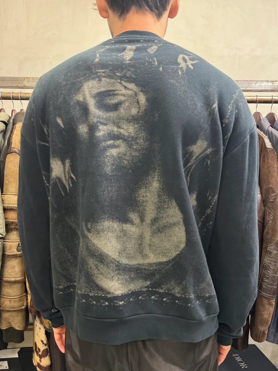 SS2013 Givenchy Jesus Black Sweater by Riccardo Tisci - Image 3
