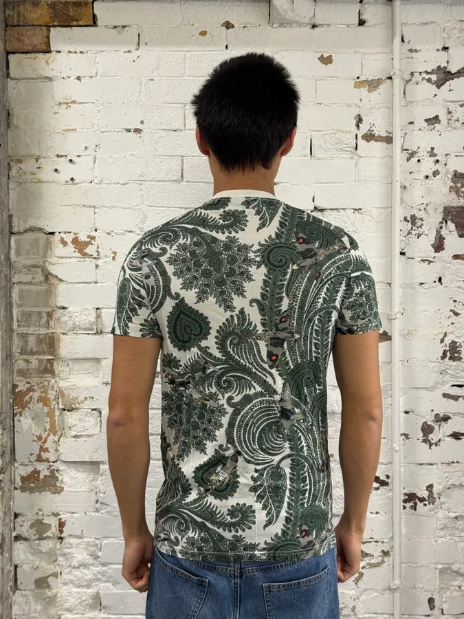 SS2013 Givenchy Planes War Green T-Shirt by Riccardo Tisci - Image 3