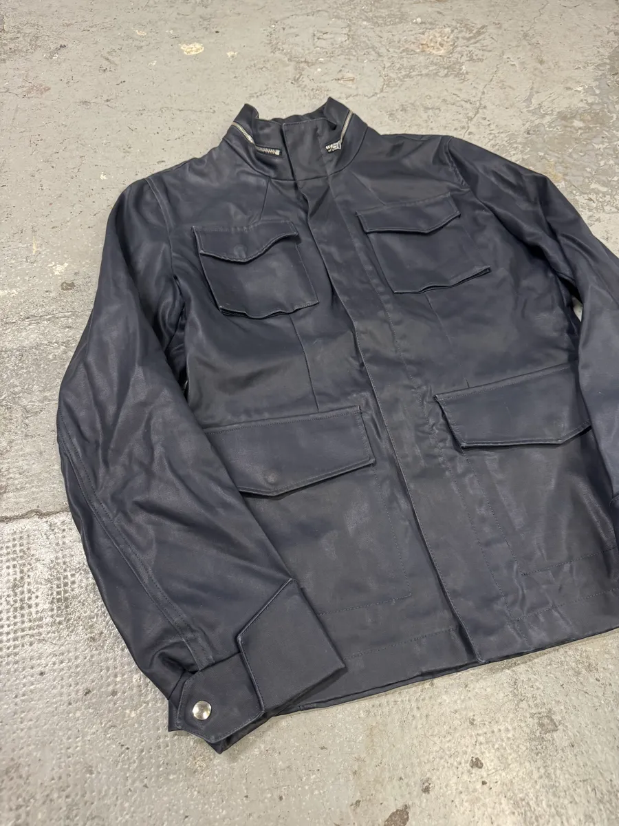 SS2014 Acne Studios Imperial Navy Multi Pockets Jacket - Image 10