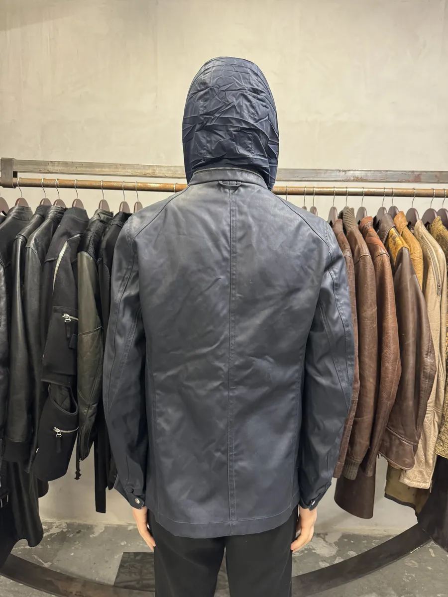 SS2014 Acne Studios Imperial Navy Multi Pockets Jacket - Image 4