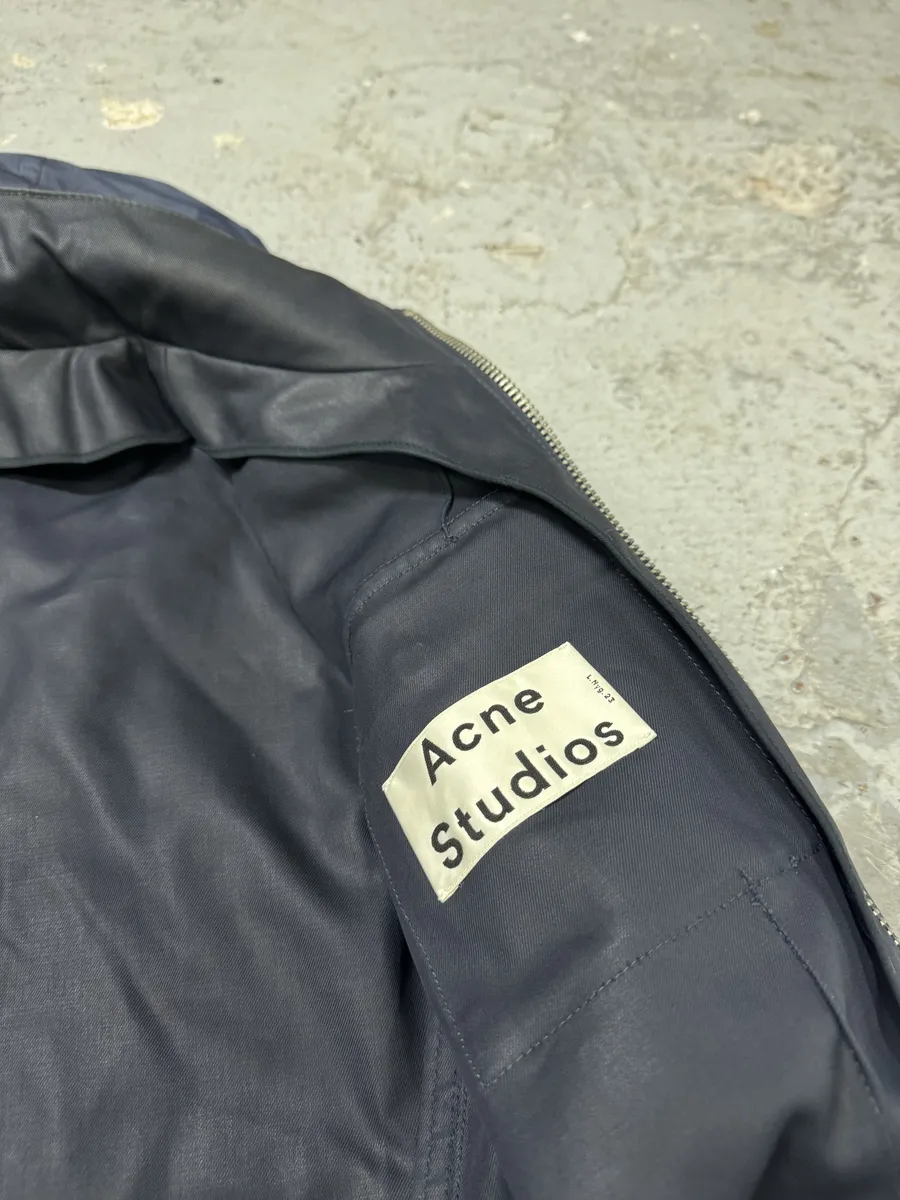 SS2014 Acne Studios Imperial Navy Multi Pockets Jacket - Image 6
