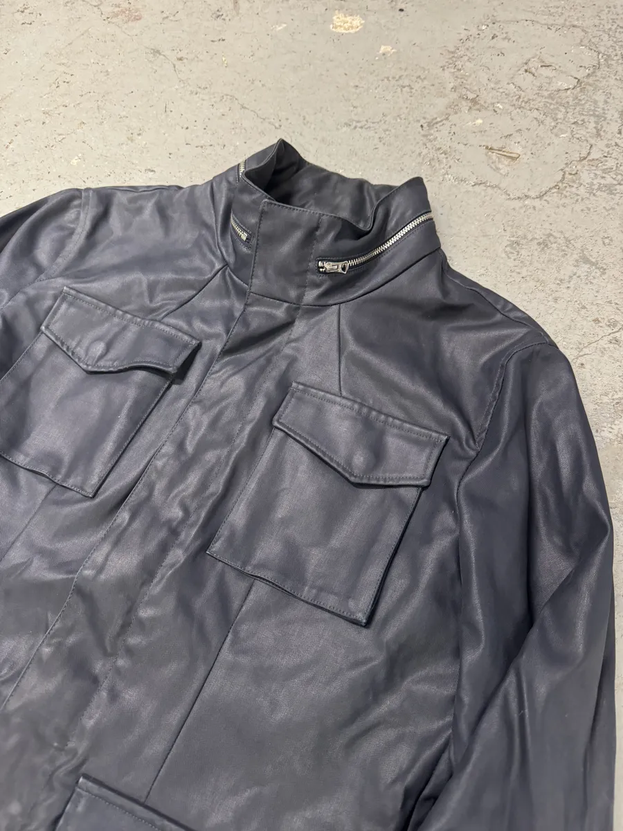 SS2014 Acne Studios Imperial Navy Multi Pockets Jacket - Image 9