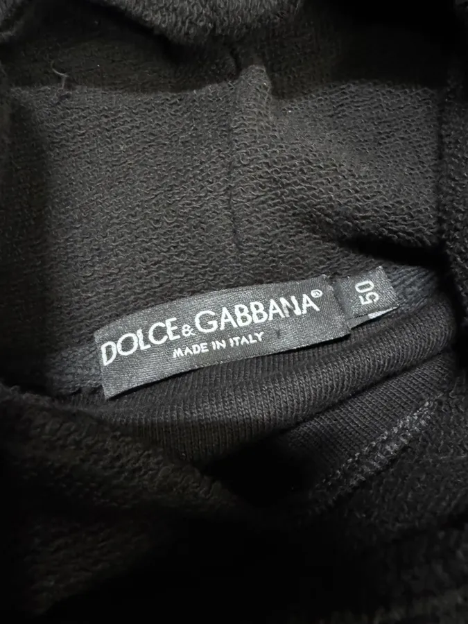 SS2014 Dolce & Gabbana Roman Coins Black Hoodie - Image 10