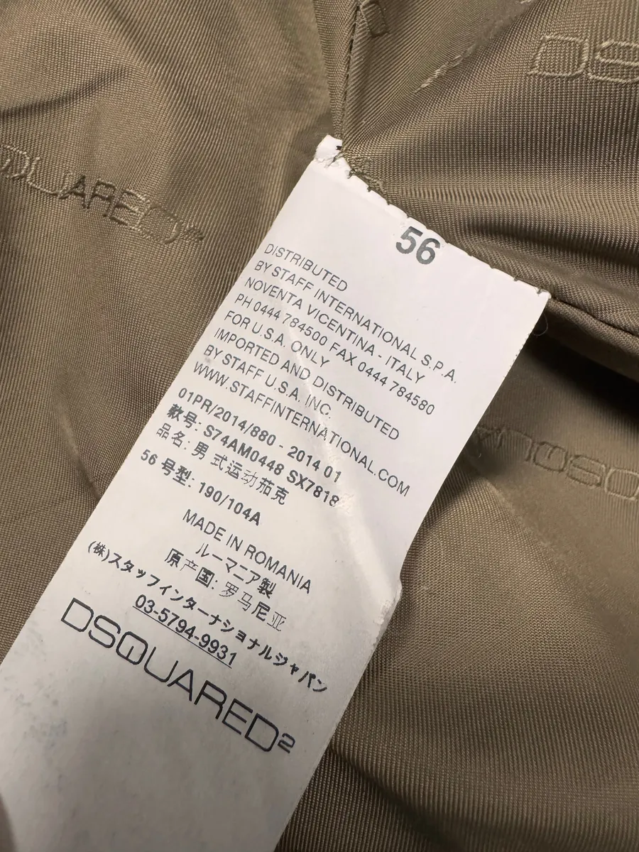 SS2014 Dsquared2 Moto Multi-Zip Calf Leather Jacket - Image 10