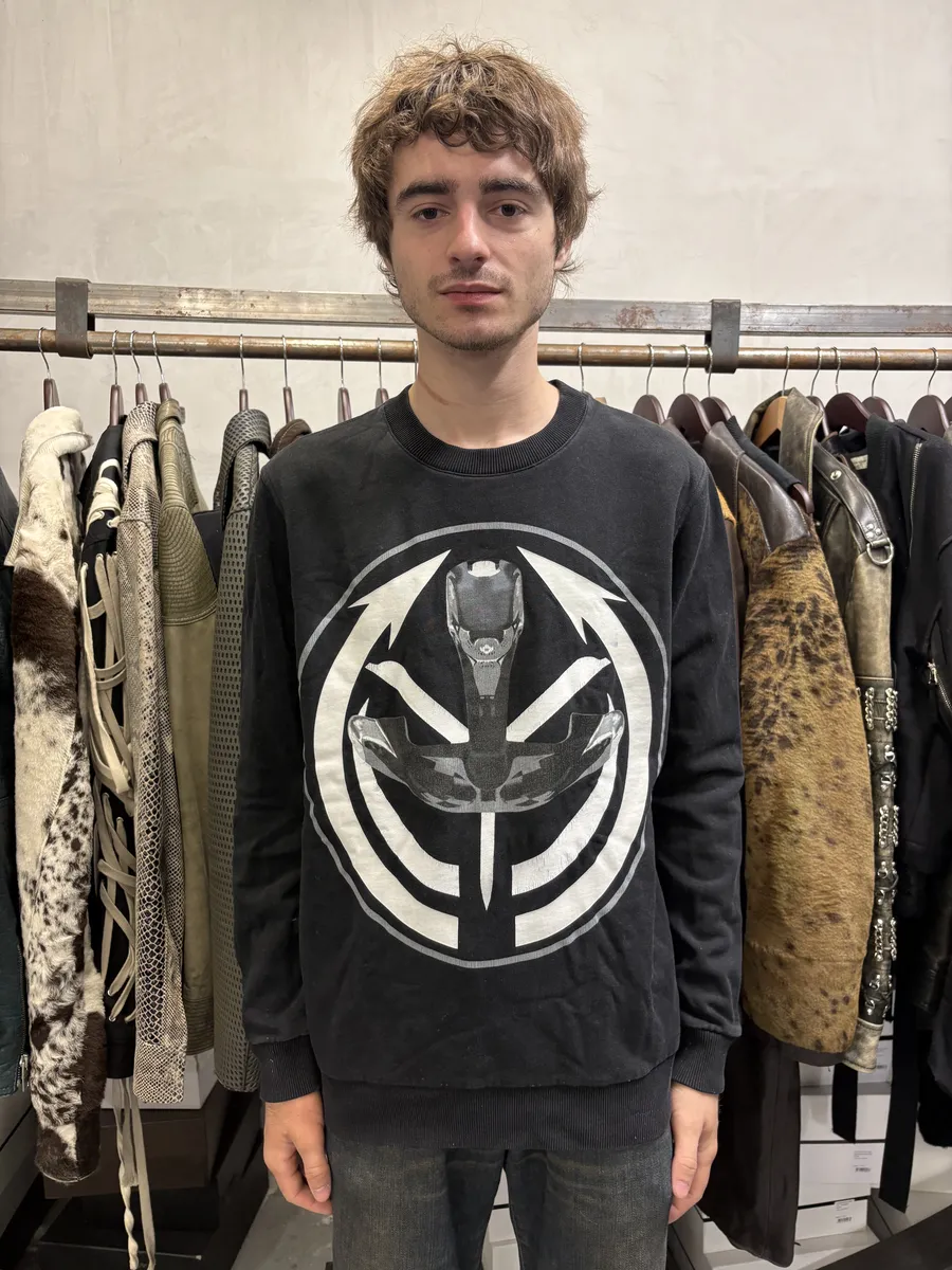 SS2014 Givenchy Black Robot Sweater by Riccardo Tisci - Image 3
