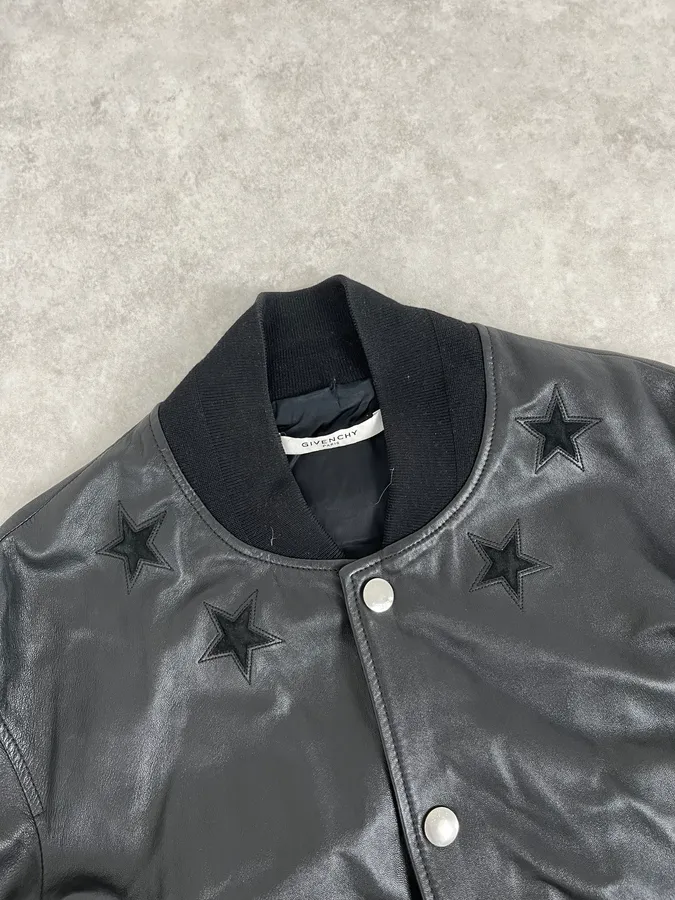 SS2014 Givenchy Star Leather Bomber Jacket by Riccardo Tisci - Image 5