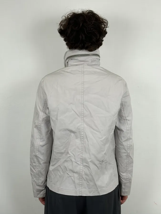 SS2014 Gucci White Light Rain Classy Jacket - Image 3