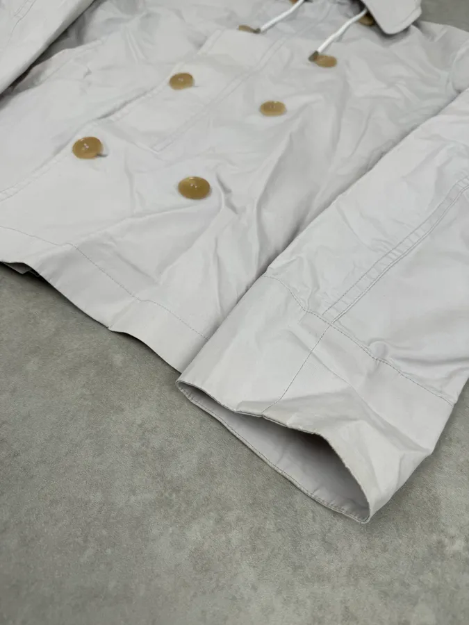 SS2014 Gucci White Light Rain Classy Jacket - Image 7