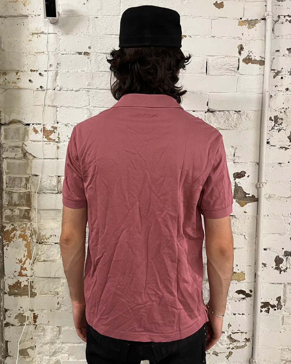 SS2014 Prada Minimalist Pink Polo - Image 3