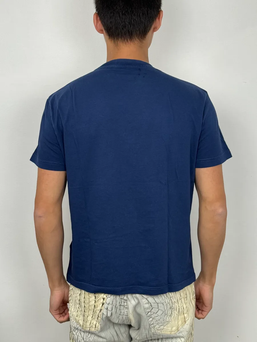 SS2014 Prada Navy Human Body T-Shirt - Image 3