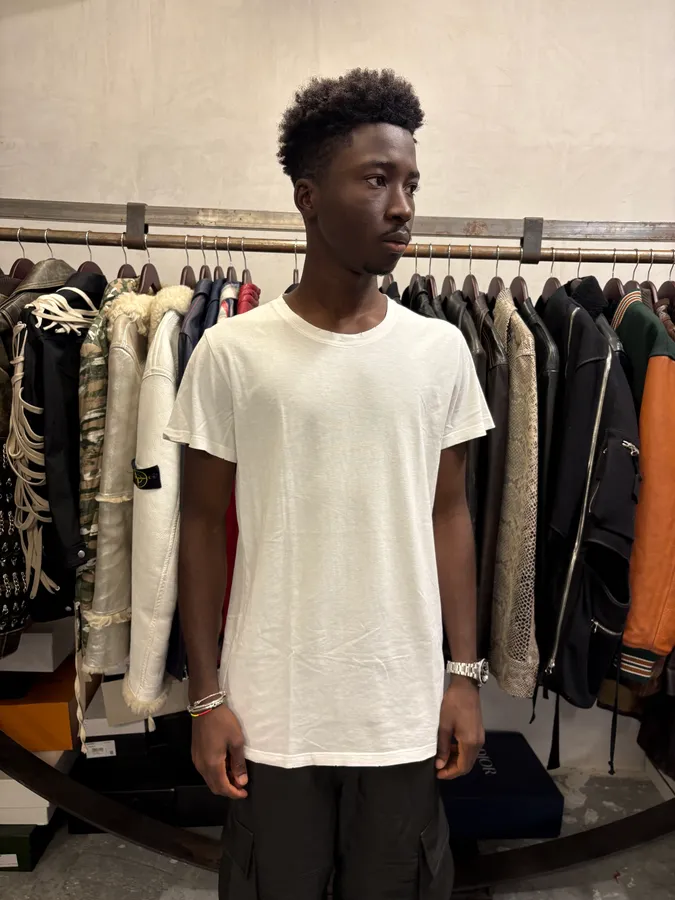 SS2015 Balmain White Contemporary T-Shirt - Image 2