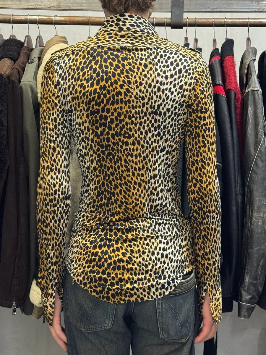 SS2015 Dolce & Gabbana Leopard Shirt - Image 3