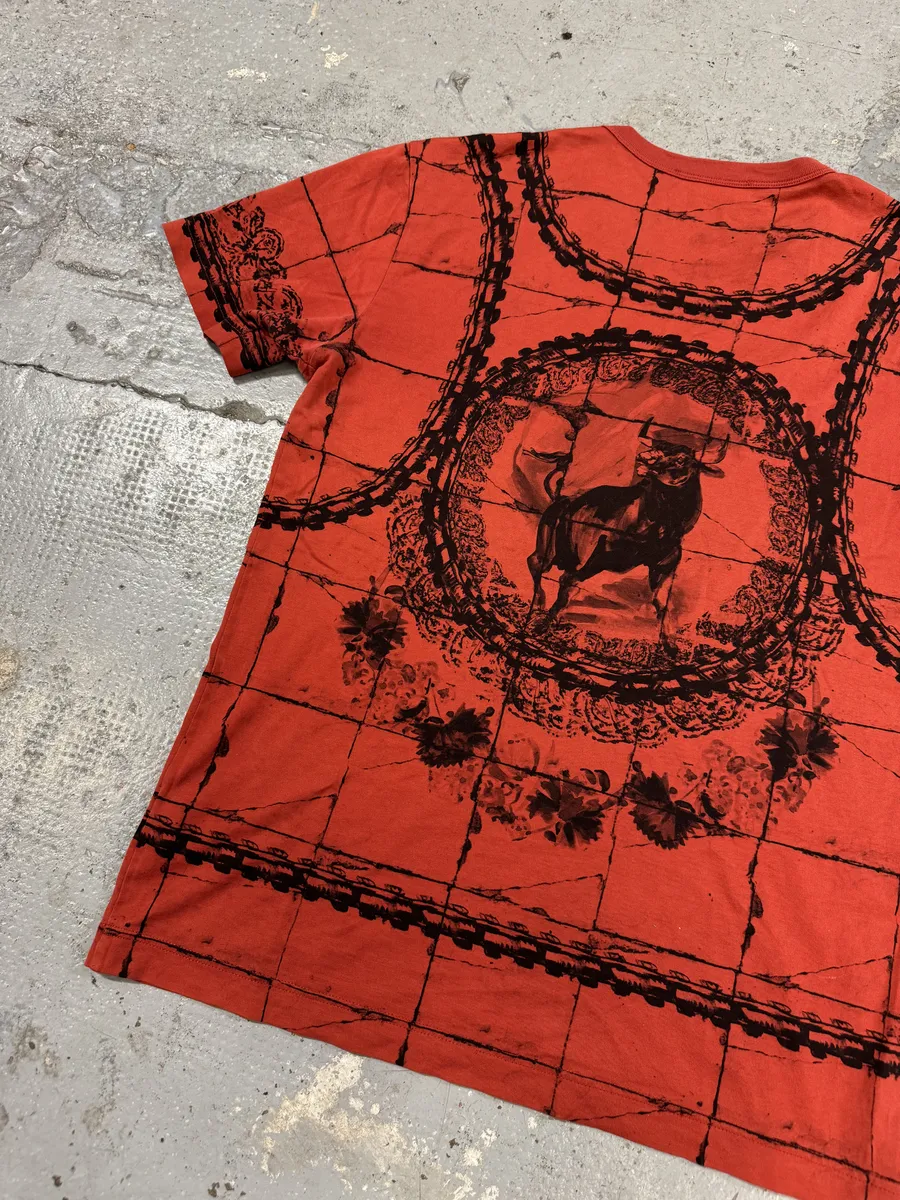 SS2015 Dolce & Gabbana Red Bull Corrida T-Shirt - Image 6