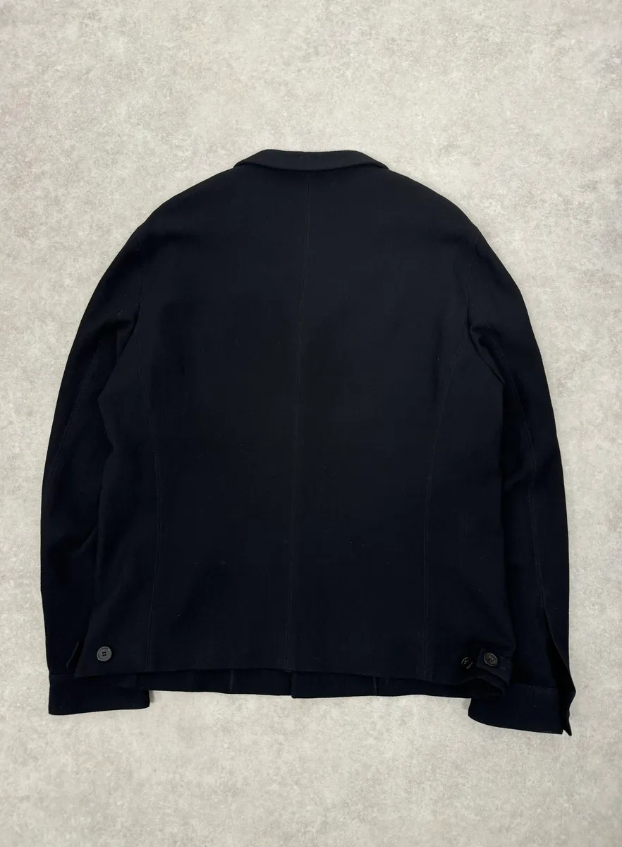 SS2015 Emporio Armani Black Light Blazer Jacket - Image 3