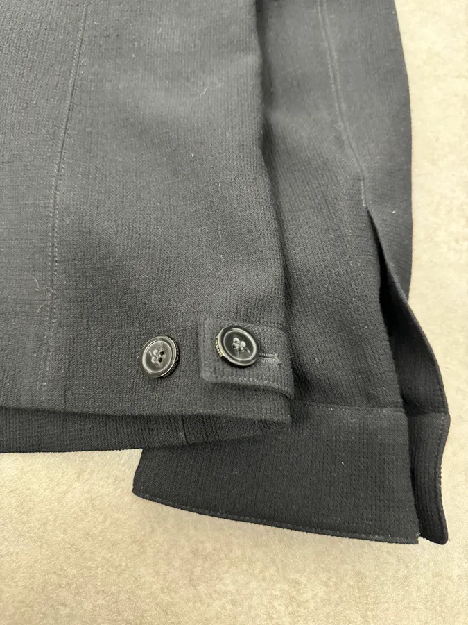 SS2015 Emporio Armani Black Light Blazer Jacket - Image 7