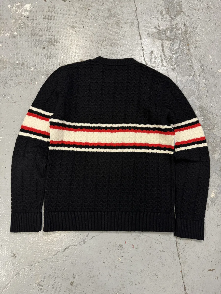 SS2015 Givenchy Black Wool Sweater by Riccardo Tisci - Image 2