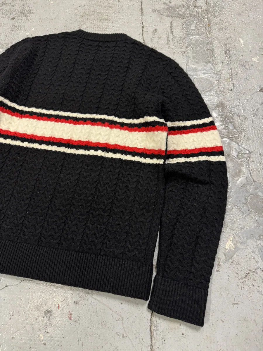 SS2015 Givenchy Black Wool Sweater by Riccardo Tisci - Image 5
