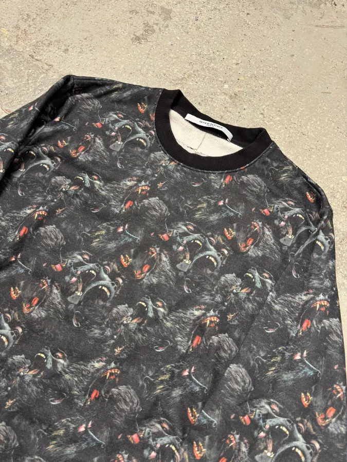 SS2015 Givenchy Dark Monkey Crewneck Sweater by Riccardo Tisci - Image 4