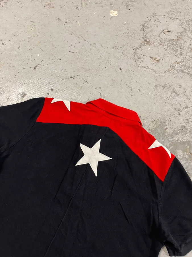 SS2015 Givenchy Sample Black Star Polo Shirt by Riccardo Tisci - Image 7
