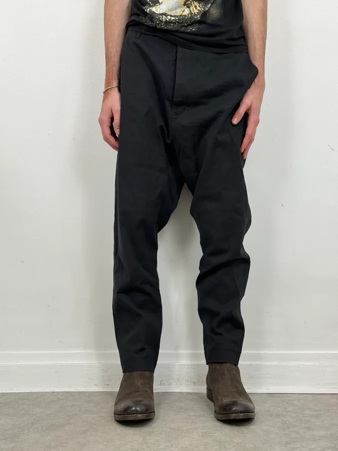 SS2015 Rick Owens Black Classy Pants - Image 2