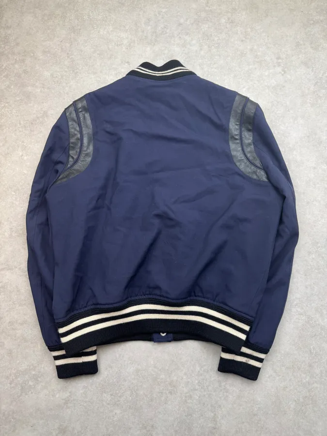 SS2015 Saint Laurent Navy Teddy Jacket by Hedi Slimane - Image 6
