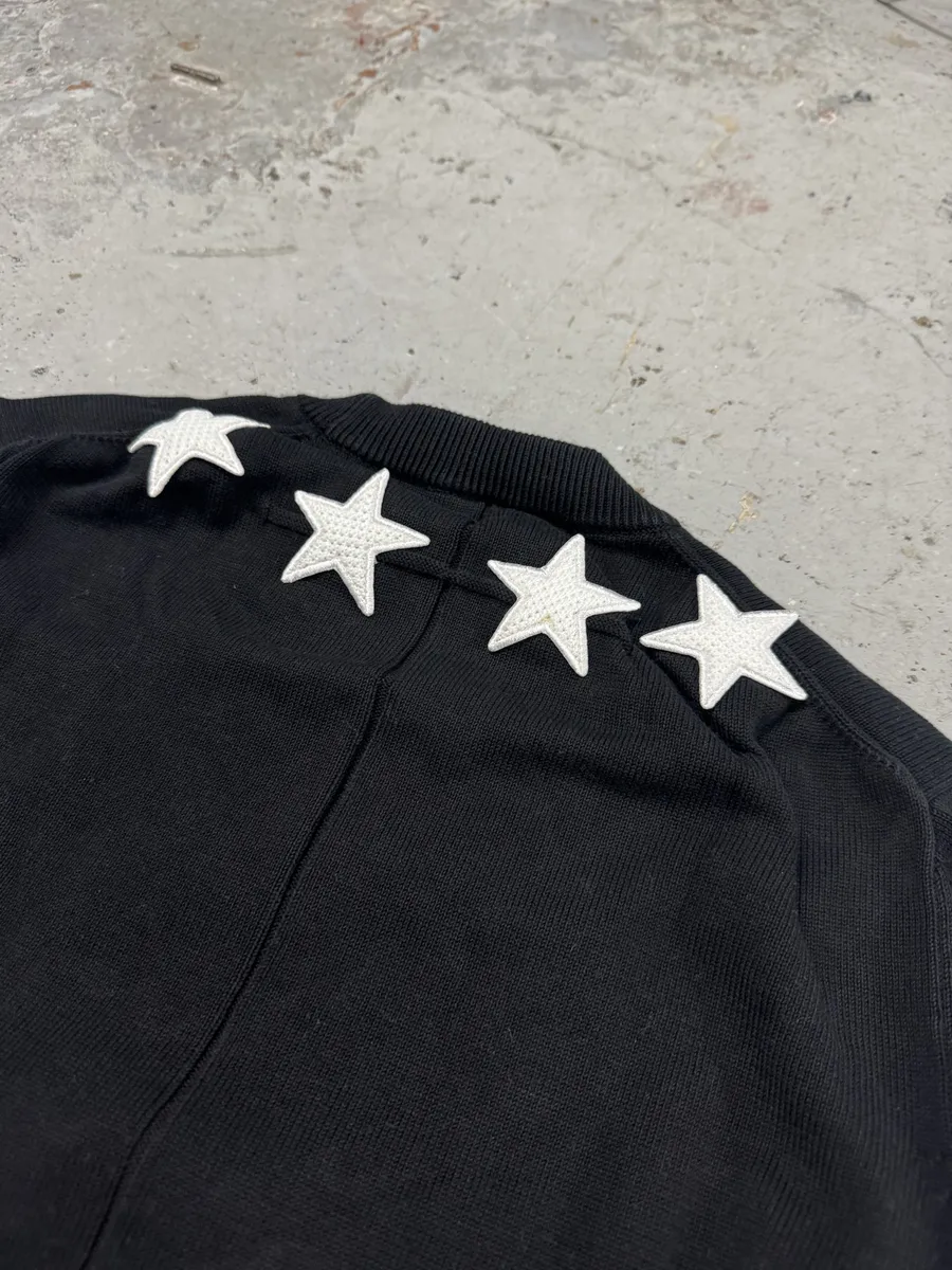 SS2016 Givenchy Black Stars Sweater by Riccardo Tisci - Image 5