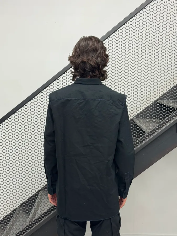 SS2016 Givenchy Dark Navy Worker Shirt by Riccardo Tisci - Image 3