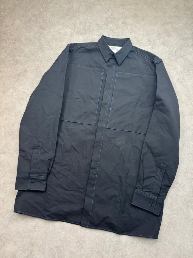 SS2016 Givenchy Dark Navy Worker Shirt by Riccardo Tisci - Image 4