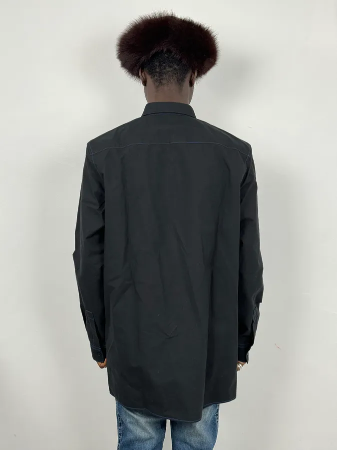 SS2016 Givenchy Navy Seams Premium Shirt - Image 3