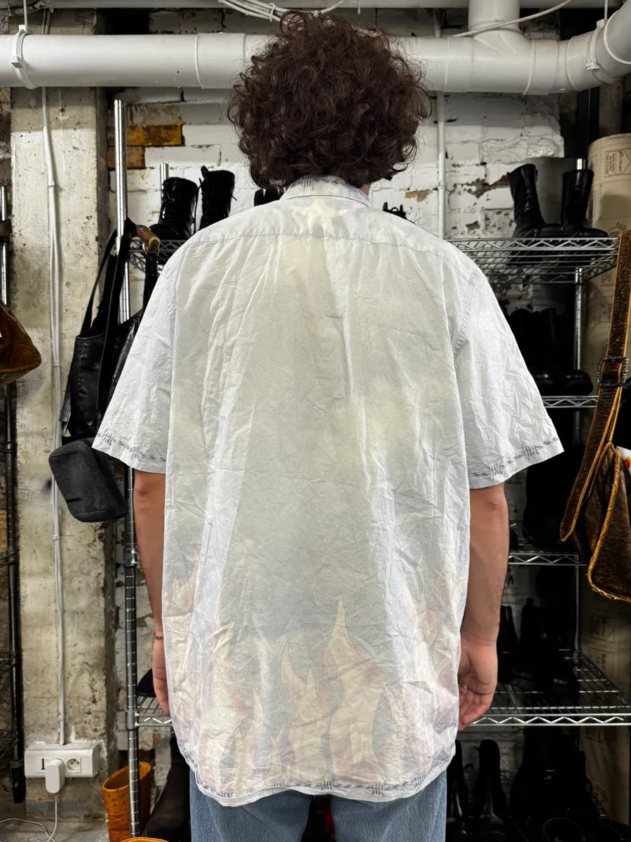 SS2016 Givenchy Wire Christ Jesus Print Shirt - Image 3