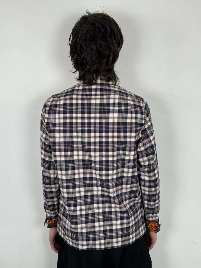 SS2016 Gucci Checkered Floral Shirt - Image 3