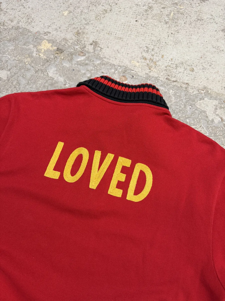 SS2016 Gucci Red « Loved » Polo - Image 9