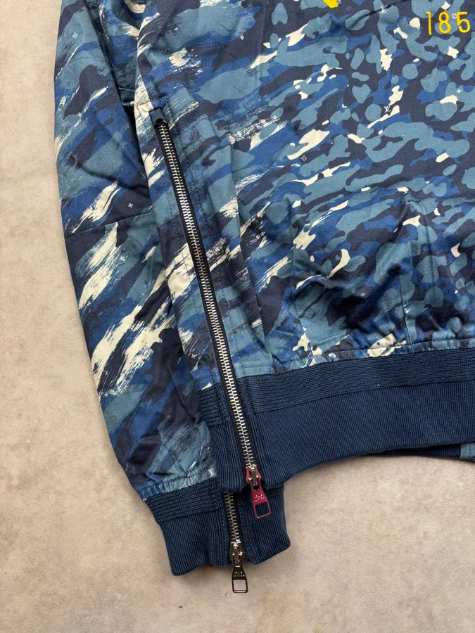 SS2016 Louis Vuitton Blue Voyage Camo Jacket - Image 11