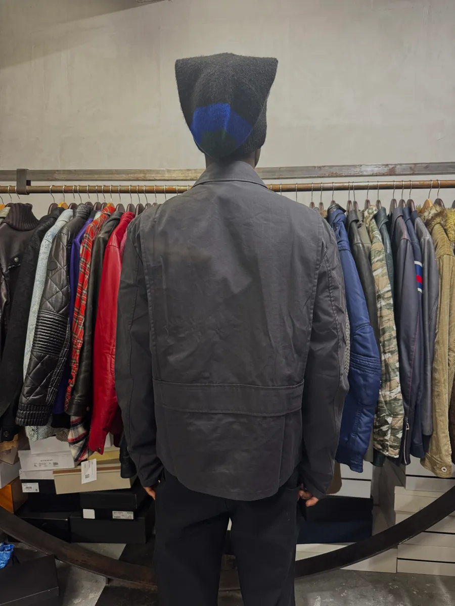 SS2016 Maison Margiela black Light Biker Jacket - Image 5