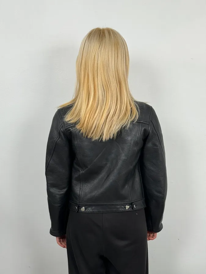 SS2016 Maison Margiela MM6 Black Trucker Jacket - Image 3
