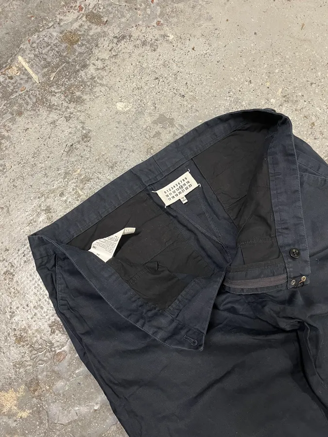 SS2016 Maison Margiela Navy Chino Pants - Image 6