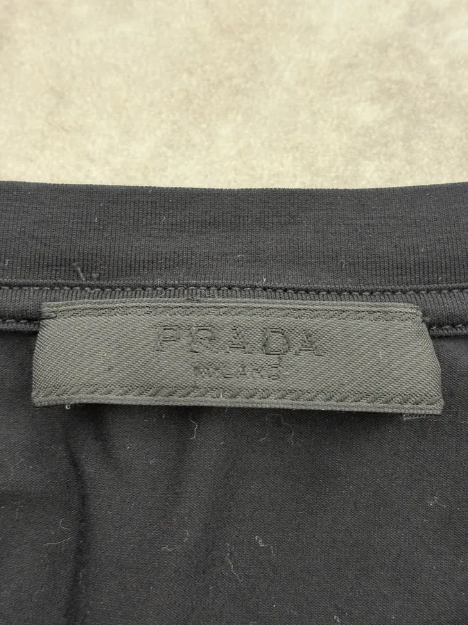 SS2016 Prada Nylon Pocket Black Longsleeves - Image 7