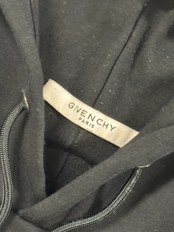 SS2017 Givenchy Black Shark Hoodie by Riccardo Tisci - Image 9