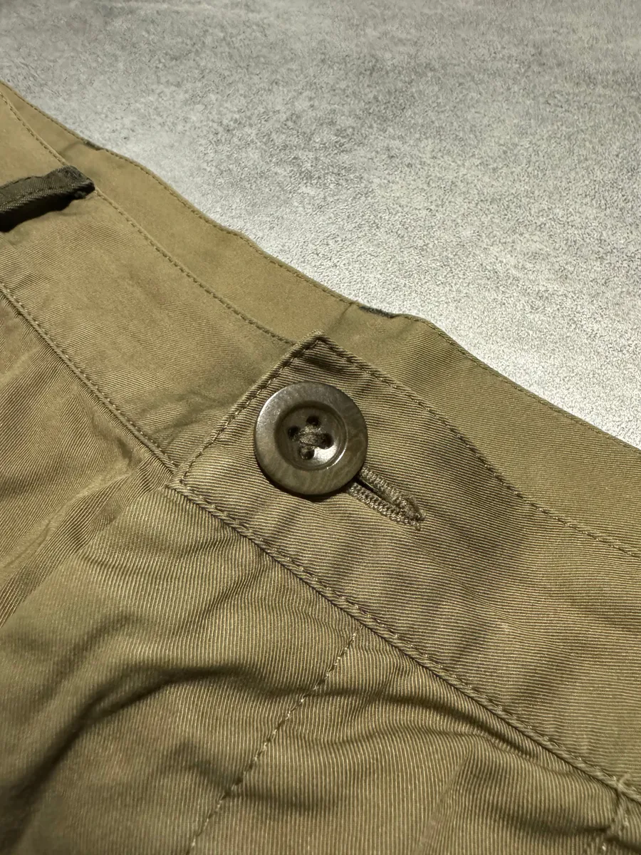 SS2017 Maison Margiela Olive Cozy Green Relaxed Pants - Image 8